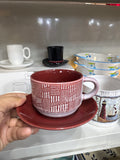فنجان بطبق بورسلين DANNY HOME