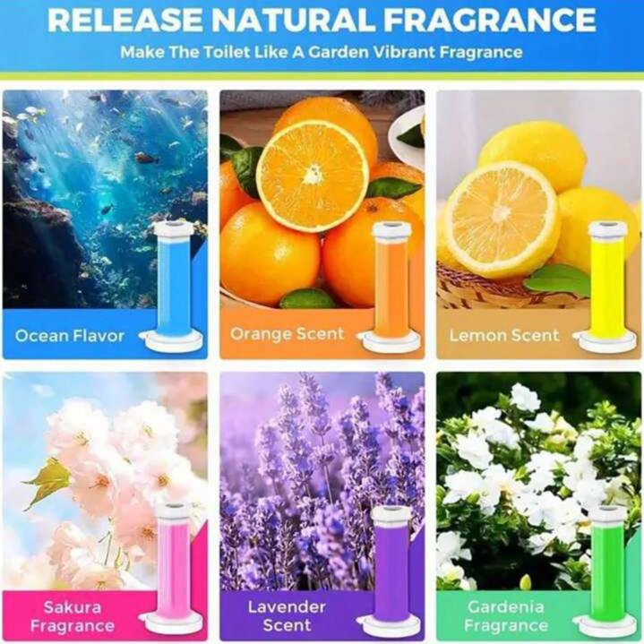 معطر تواليت بروايح مختلفه Toilet stamp
